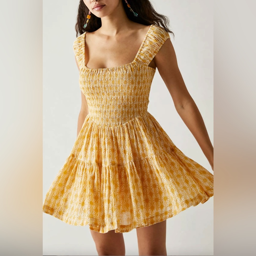 Free People Sweet Annie Mini Dress
